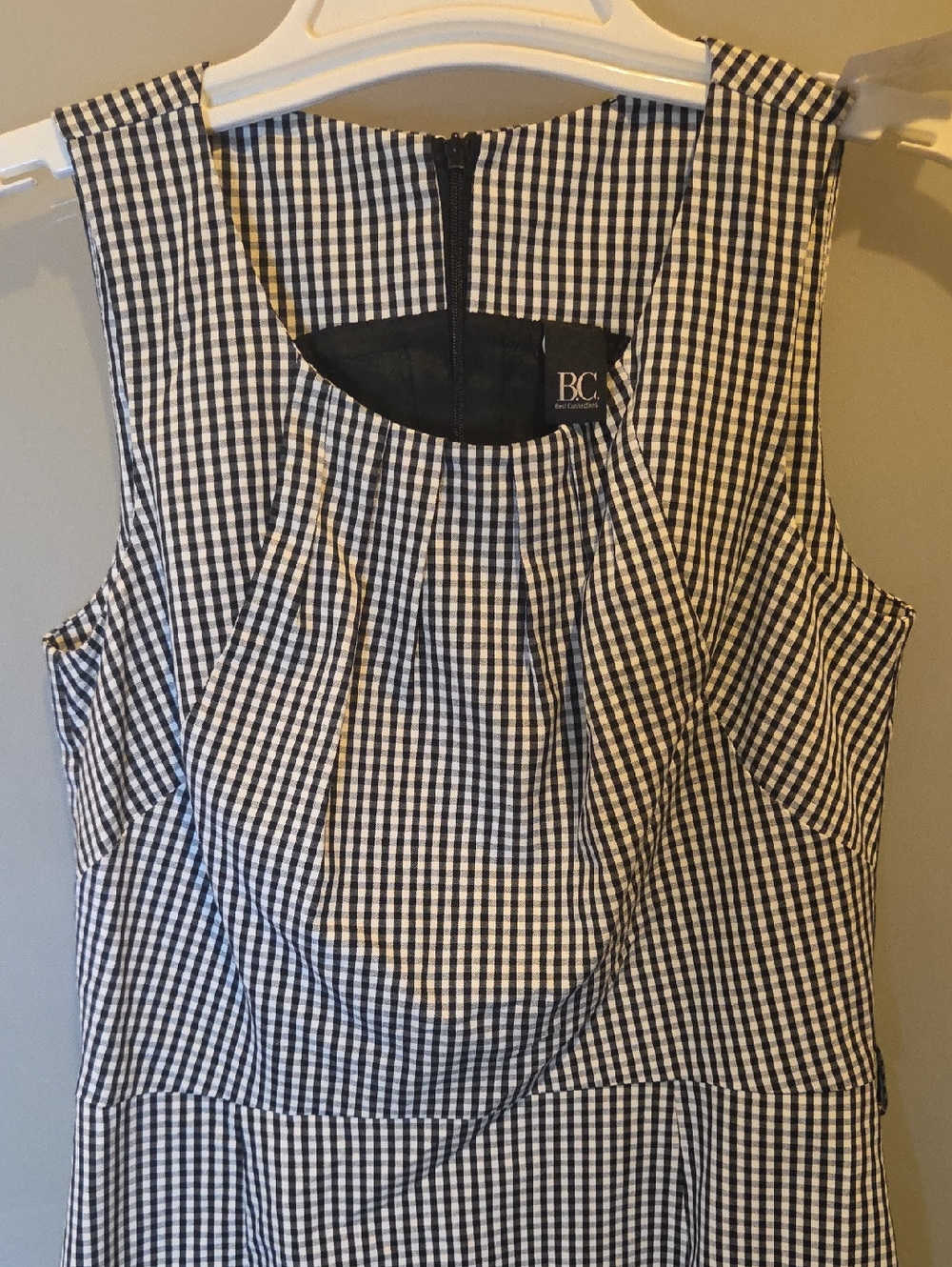 B.C. Ginghan Fitted Dress